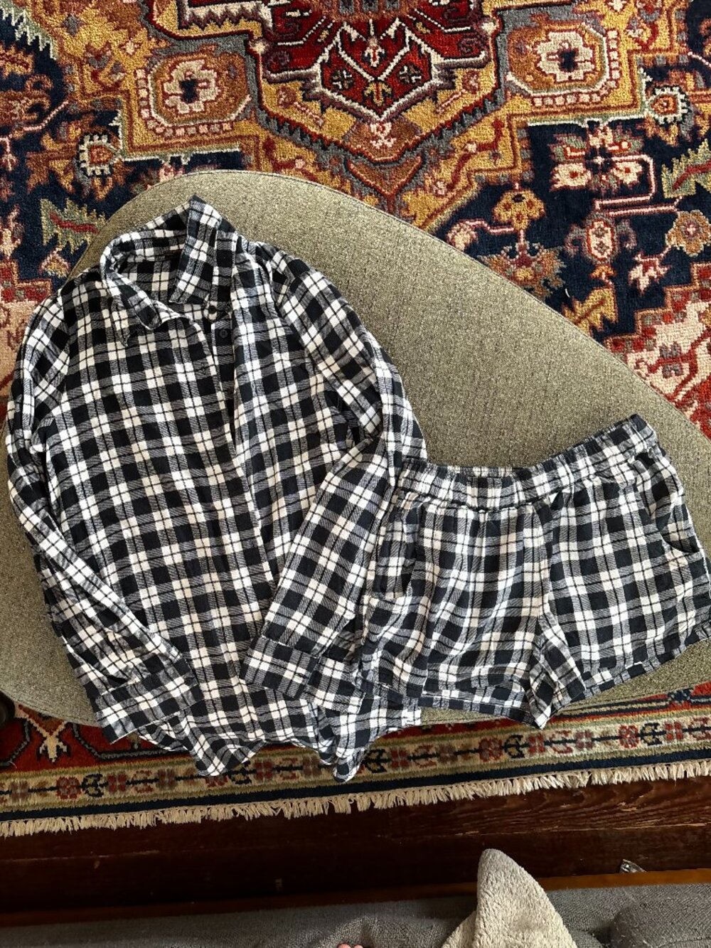 Free Press Flannel Pajama Set